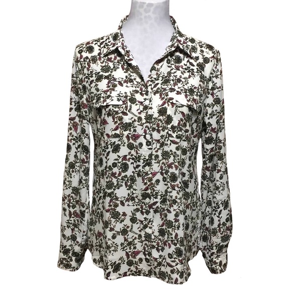LOFT Tops - NWT LOFT Portofino Style Floral Blouse
